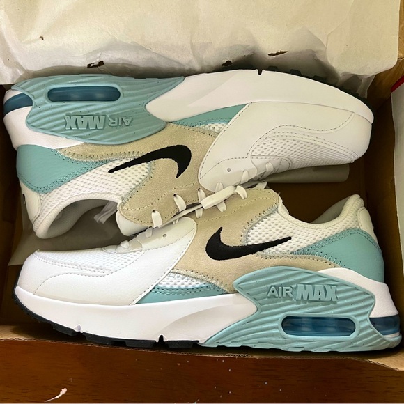 Nike Shoes - Nike Women’s Air Max Excee Shoes White/Black/Ocean